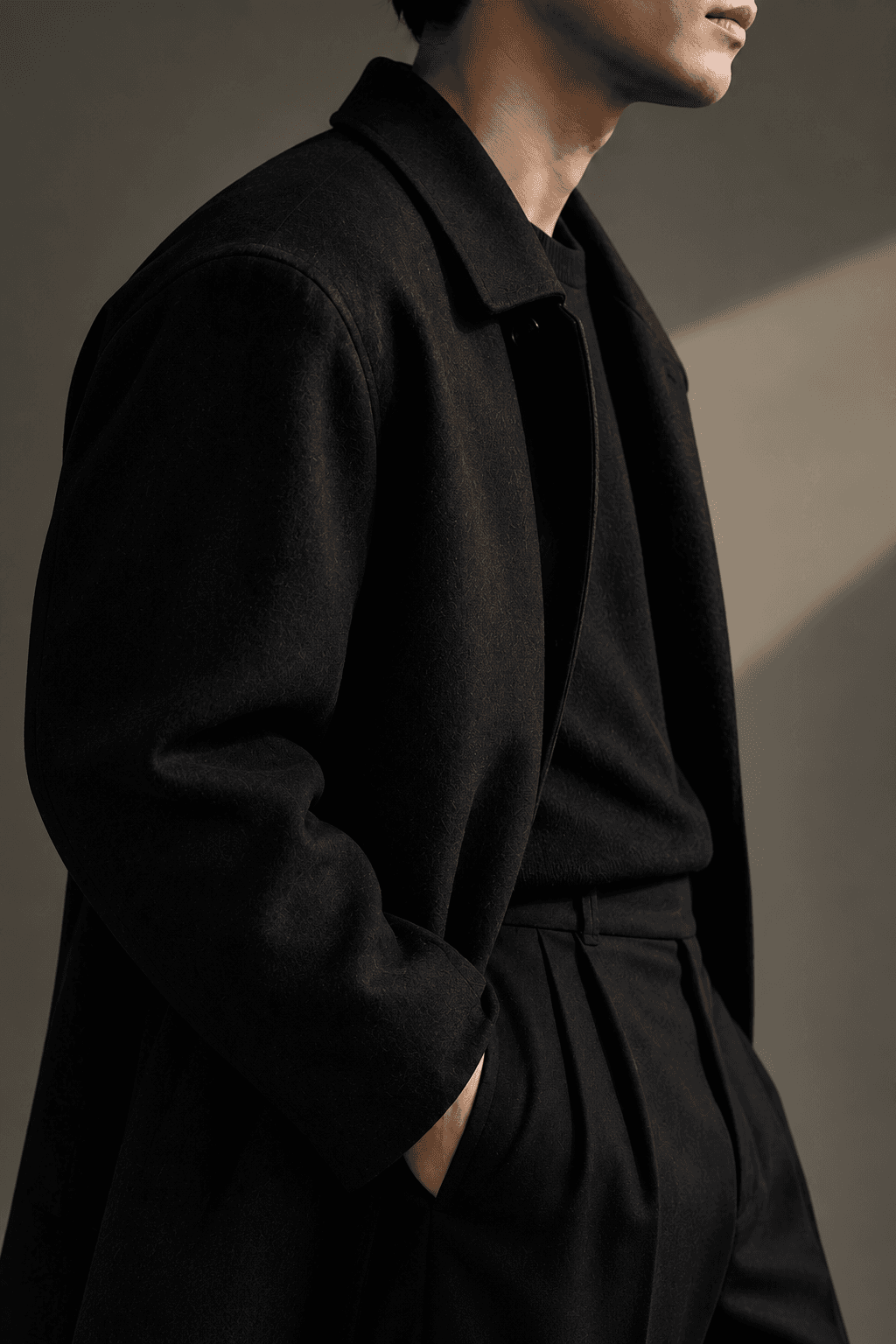Refined menswear tailoring